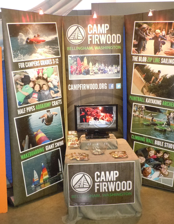 Camp Firwood Trade Show Displays