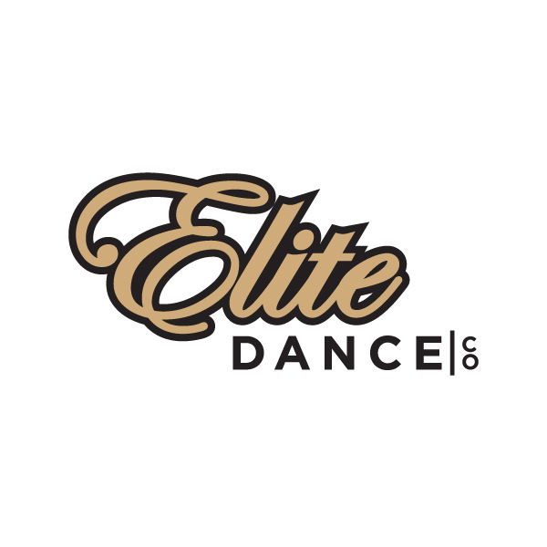 Elite Dance Company  dance studio Mundelein  identity ILLUSTRATION 