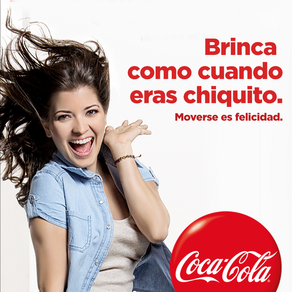Coca-Cola coca-cola company felicidad es moverse moverse es felicidad