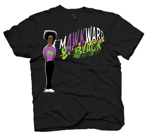 issarae ISSA Rae awkward awkward and black black girl awkward girl ABG AB tees t-shirts t shirts tshirts characters