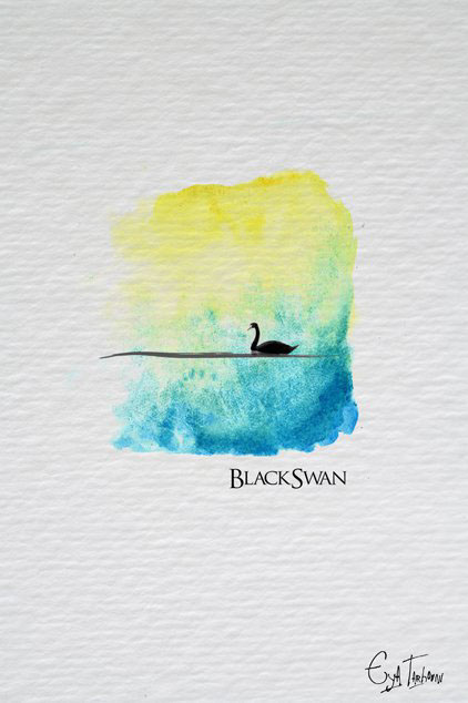 Movies posters illustrations minimal posters watercolor