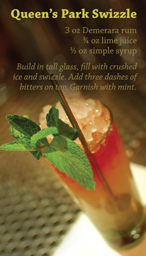 Business Cards design graphics Rum cocktails