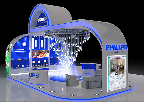 nguyen huu hung booth design booth 3d max Sketch up