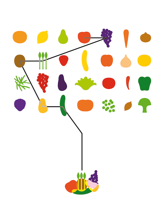 design graphisme dessin cuisine culinaire duc Tran Food  affiche poster