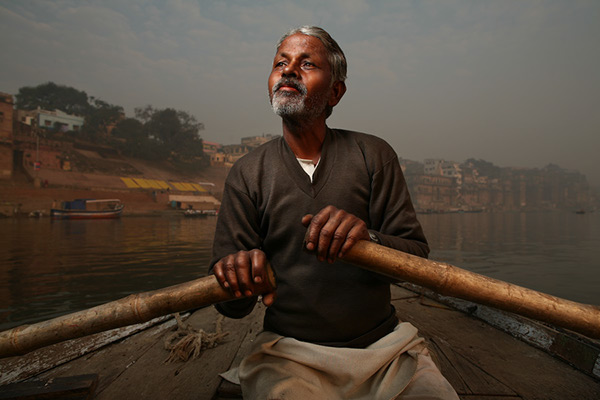 India portraits strobist artificial light varanasi Portrature Kevin Goss-Ross ganges donkey goat Hindu