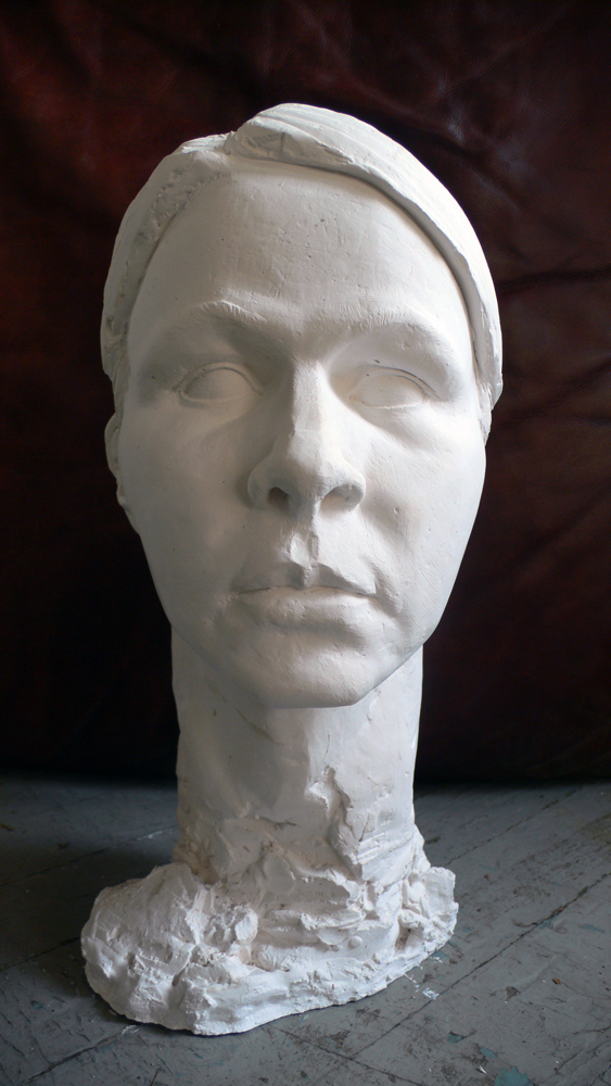 figure sculpture clay plaster cast life size