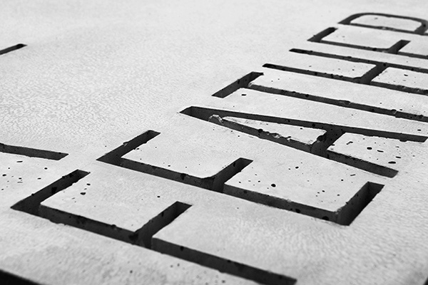 Jens Westerwald concrete beton type poster westerwald