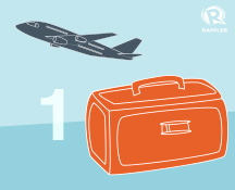 airline airplane rappler philippines airline passenger rights airplane ride plane ride blue orange philippines illustration philippine illustration Editorial Illustration luggage Travel Travelling