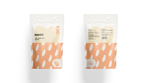 КУС | snack packaging design