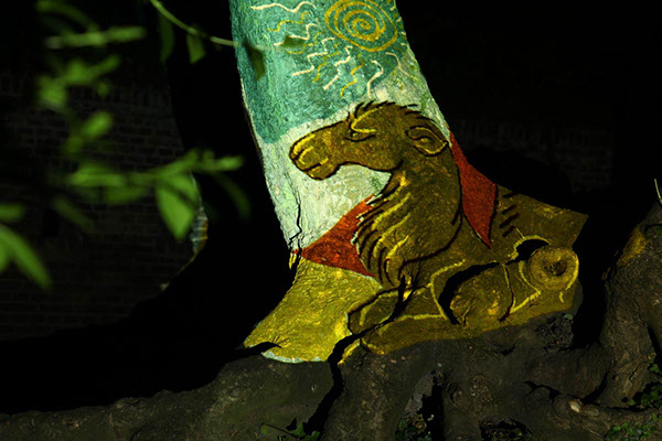 LICHTFAKTOR Illustration painting light painting animals nature light station