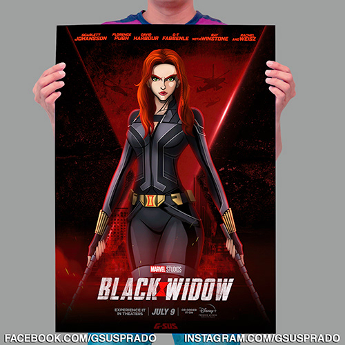 alternative movie poster artwork Avengers blackwidow graphic art marvel Marvel Cinematic Universe Marvel Studios mcu scarlett johansson