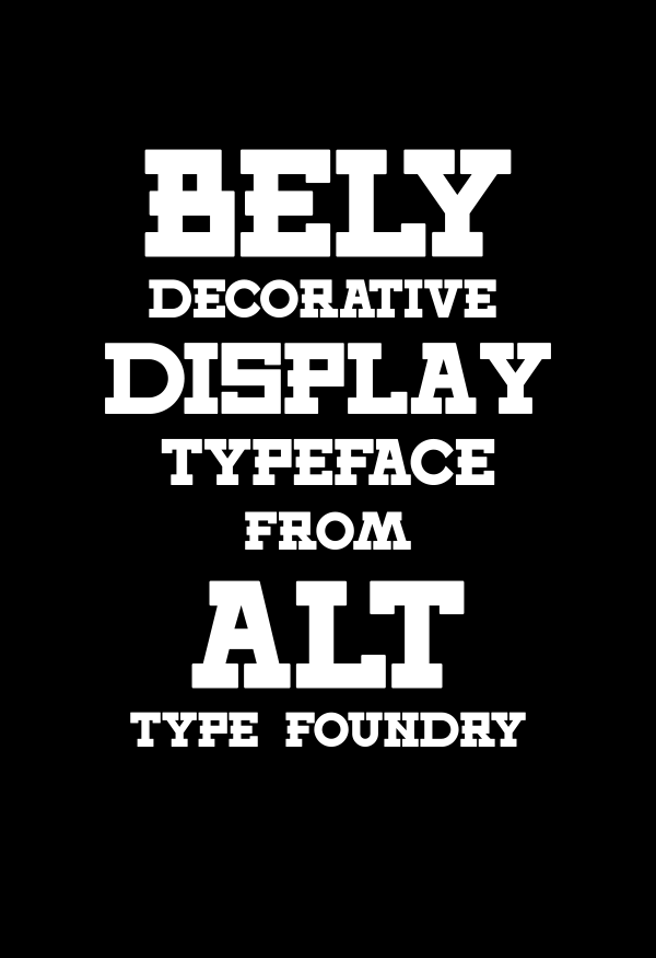 typo type font Typeface design slab serif slab andreas leonidou cyprus alt foundry typographic