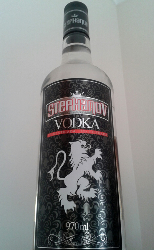 Vodka rótulo Label beverage