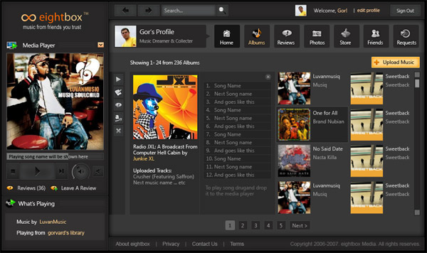 Adobe Portfolio Music Player media media player