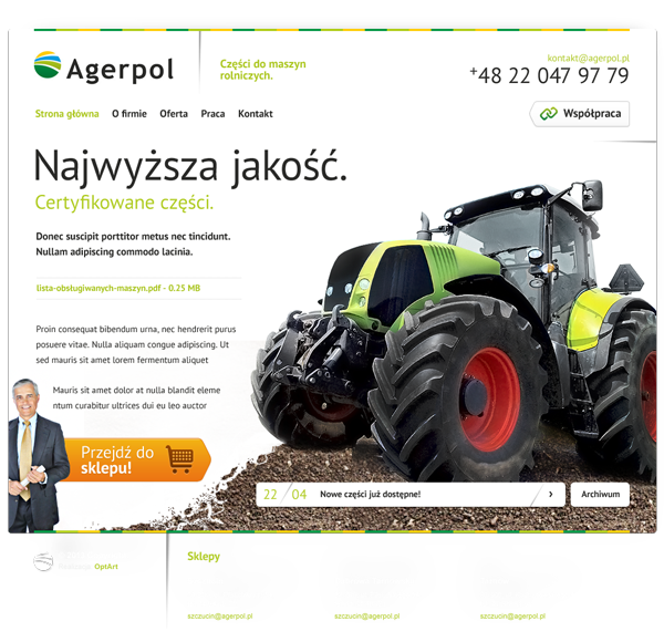 machinery parts online Agricultural