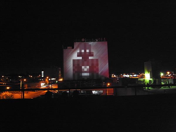 projection Pixel art  8BIT