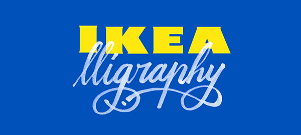 IKEA_lligraphy