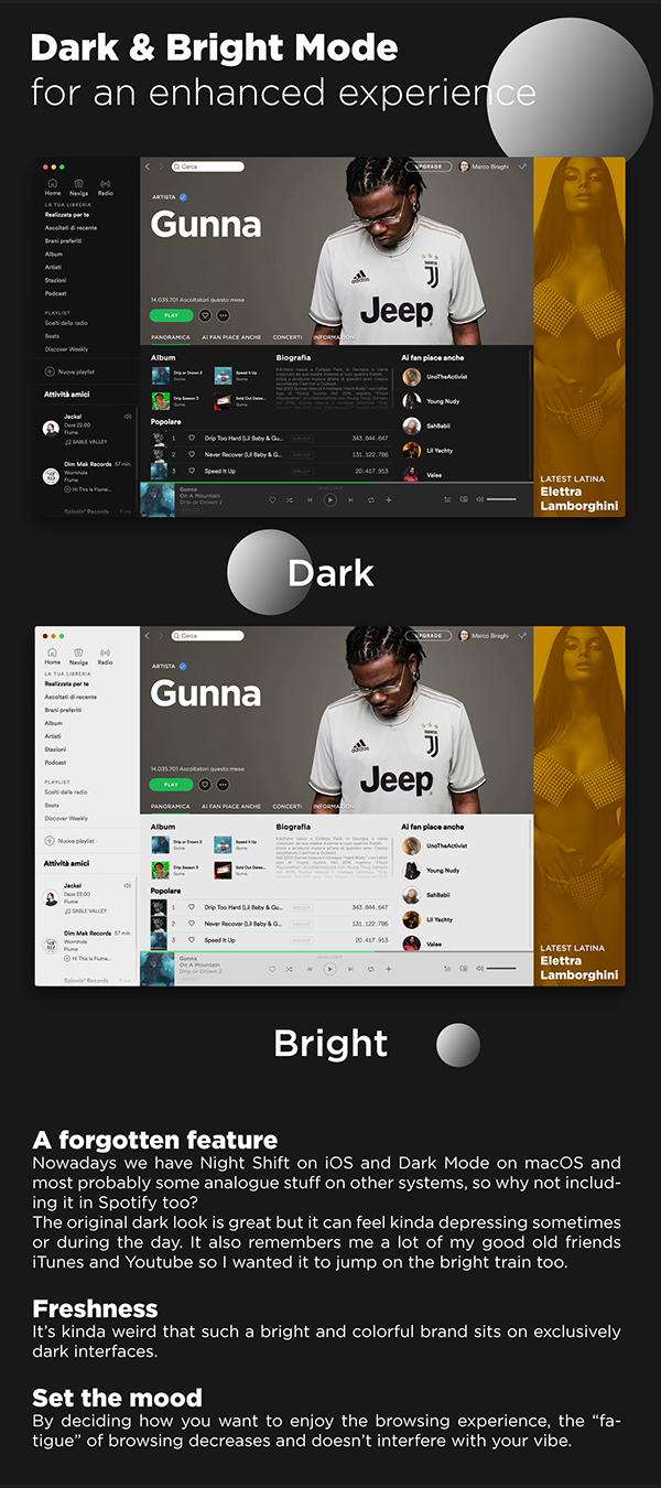 Spotify | Desktop App UI Redesign