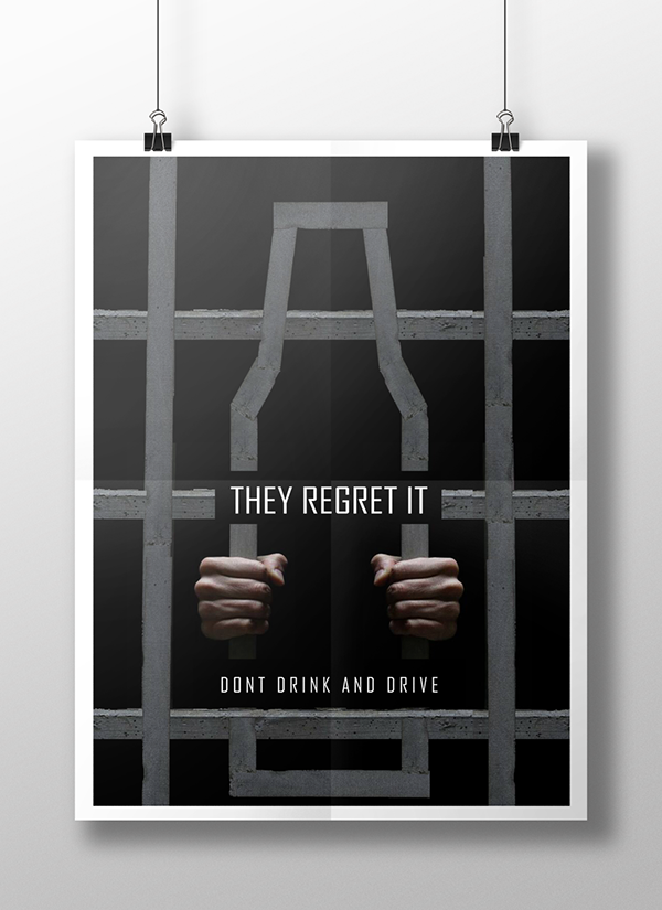 don u0026 39 t drink and drive posters on behance