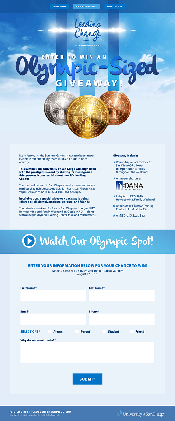 University of San Diego on Behance
