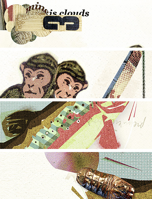 Brautigan Torpedo artwork collage Joolz Julien Morel.