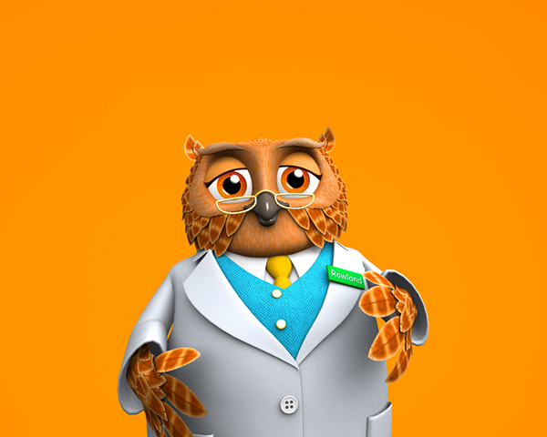 character animation 3D Mascot