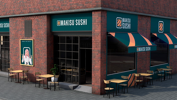 Sushi Restaurant Identity