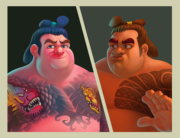 Cool Sumo #Character Design