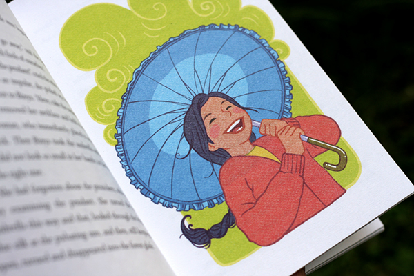 Blue Umbrella - Illustrated Storybook on Behance