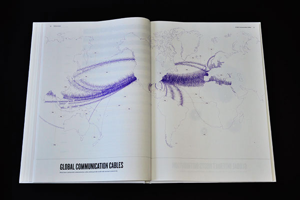 atlas www IP map maps Technology internet Google Trends twitter cyber crimes E COMMERCE world wide web infographics book