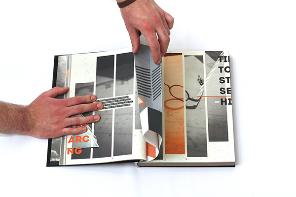 print type design graphic book FMP prisons prison illegality stefen clark book design book making edit photoshop Illustrator
