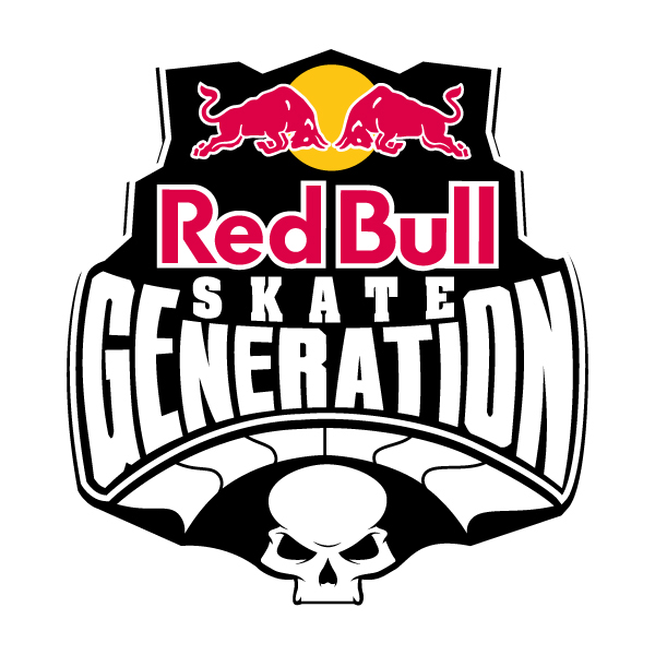Red Bull  Skate  Generation Logo  on Pantone Canvas Gallery