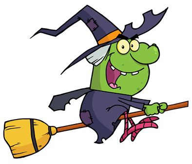 cartoon characters Mascot illustrations clipart witch Cat ghost pumpkin frog Bats Holiday tombstone grave RIP