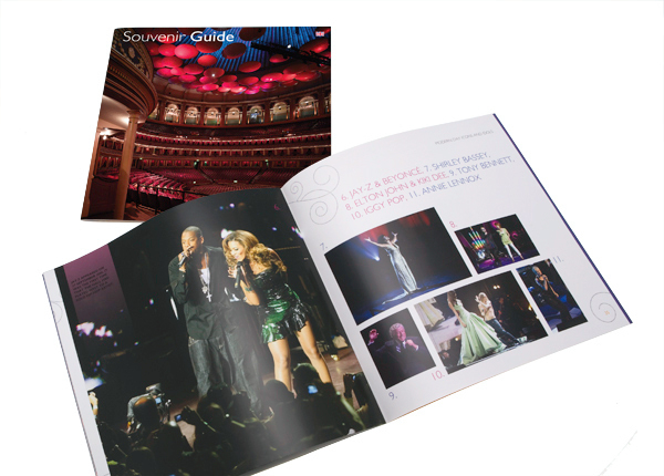 Royal Albert Hall Guidebook souvenir Entertaining the world