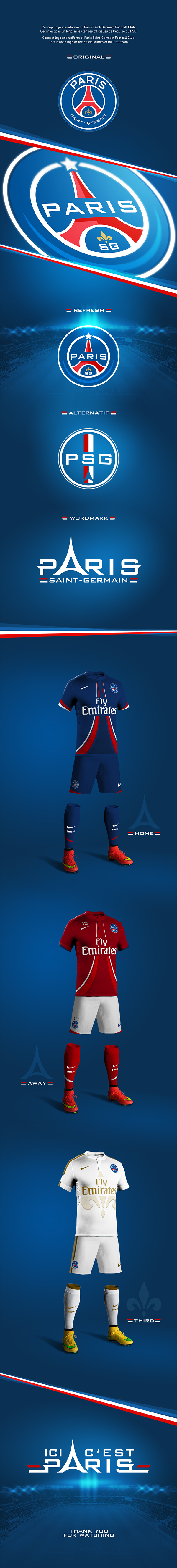 PSG rebrand Design