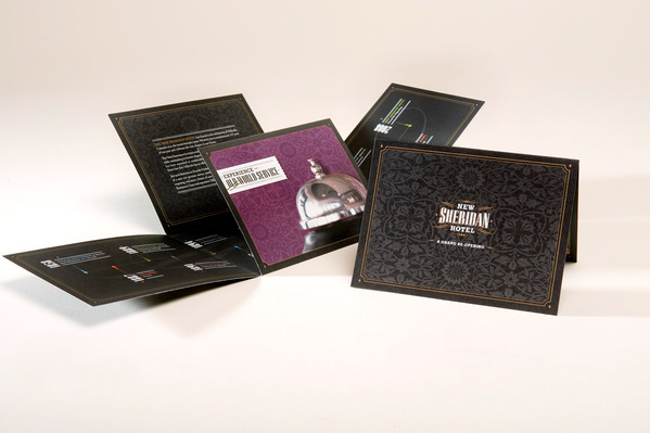 urban influence hotel Hospitality boutique Classic vintage luxury Brand System print Packaging Experience interactive
