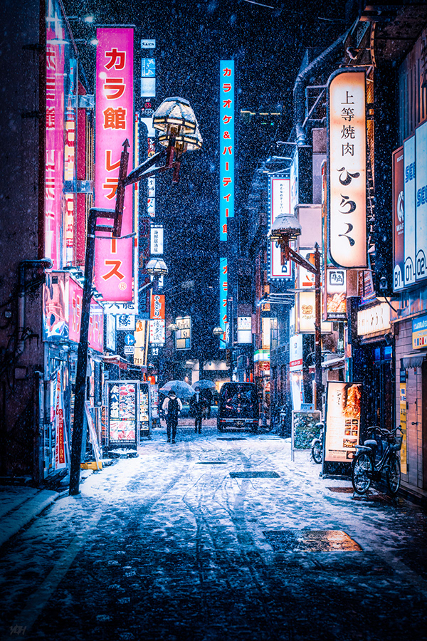 Snowy Alley