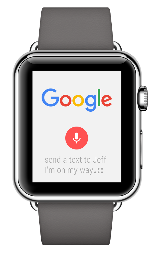 apple watch redesign google google app google search smart watch watchOS smartwatch applewatch creative clean minimal flat