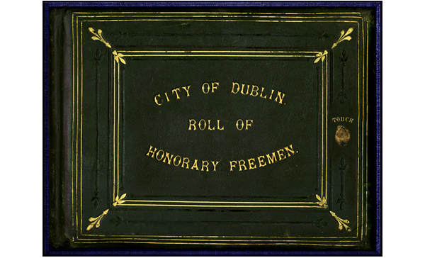 city of dublin dublin corporation dublin city council roll of freemen roll of freedom Exhibition 