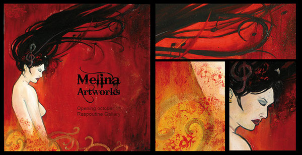 Oil Painting Melina Costas meliblabla