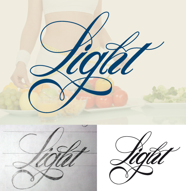 logo Logotype lettering Custom Lettering calligraphic typographic brushpen hand-writing Script letters sketch