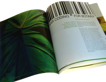 magazine natural history print publication design