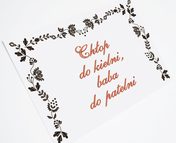 typo Embroidery font