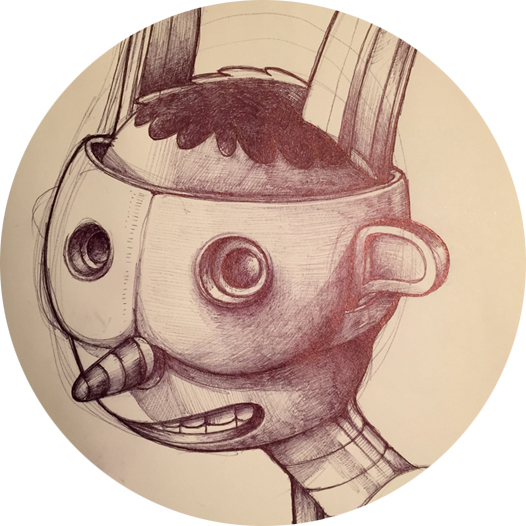 character dseign Character faces robots portrait fancy surrealism color digital texture