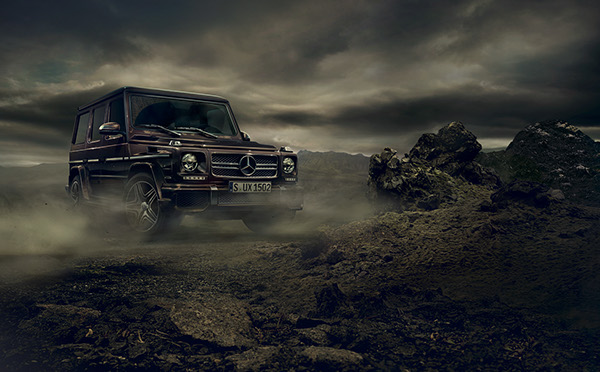 Mercedes G-Wagon Iceland CGI / Post