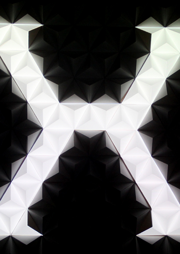 abstract Minimalism cinema 4d projection mapping font video mapping Mapping projection light typo illusion 3d Mapping installation sculpture tetrahedron