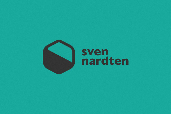 Sven nardten logo identity turquoise dutch