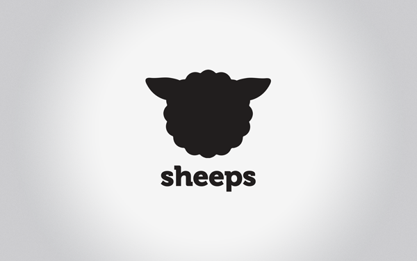 logo brand identity corporate id sheep