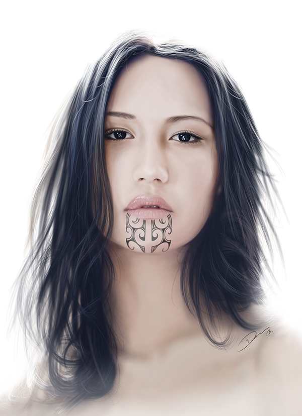 moko maori tutorial tattoo