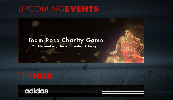 derrick rose NBA basketball chicago bulls Web modern simple slick dark red black White
